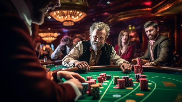 slot wsbet69 live-dealer studio with professional broadcast setup and multilingual dealers